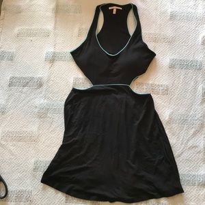 NWOT Black VS dress w/ side cut outs, never worn